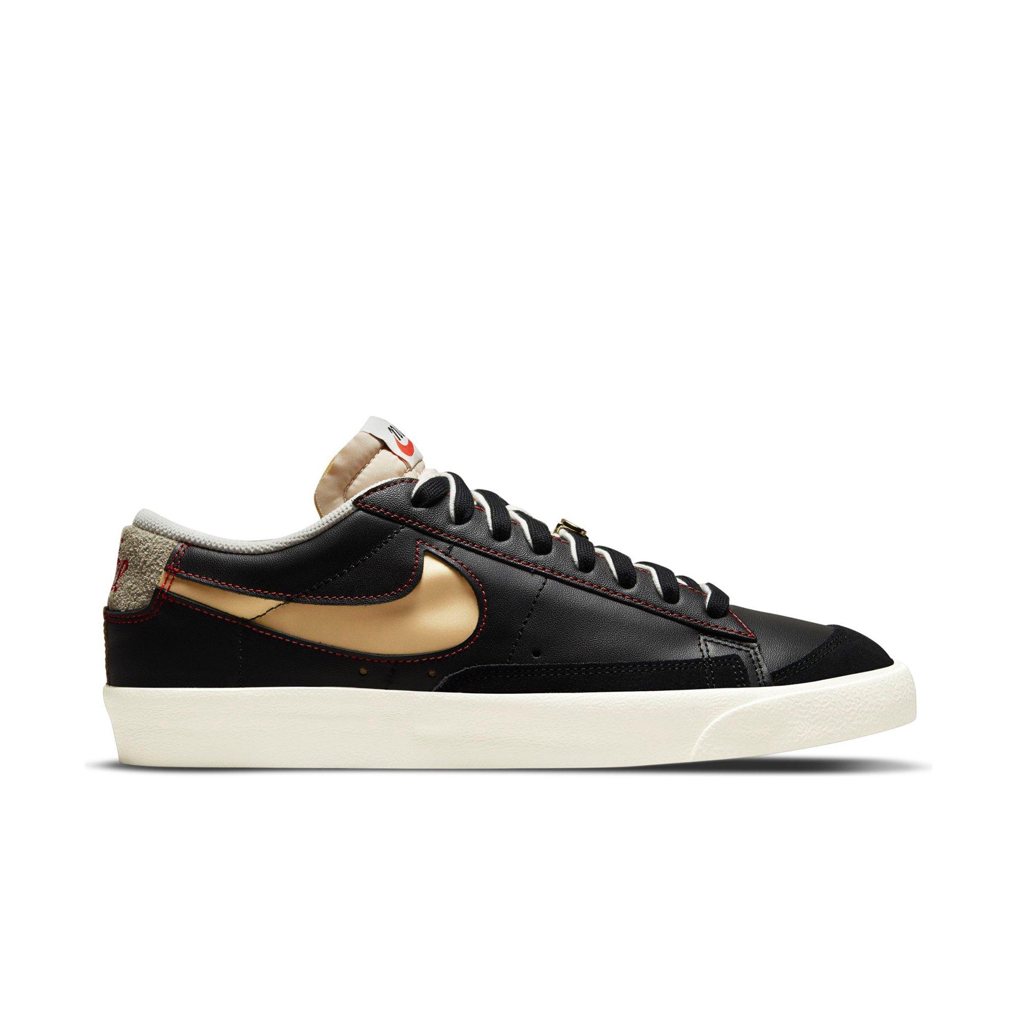 Nike blazer clearance low black mens